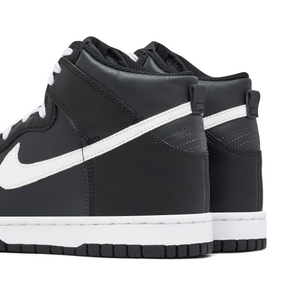 Nike Dunk High Black White 2022 (DH9751-001) белого цвета