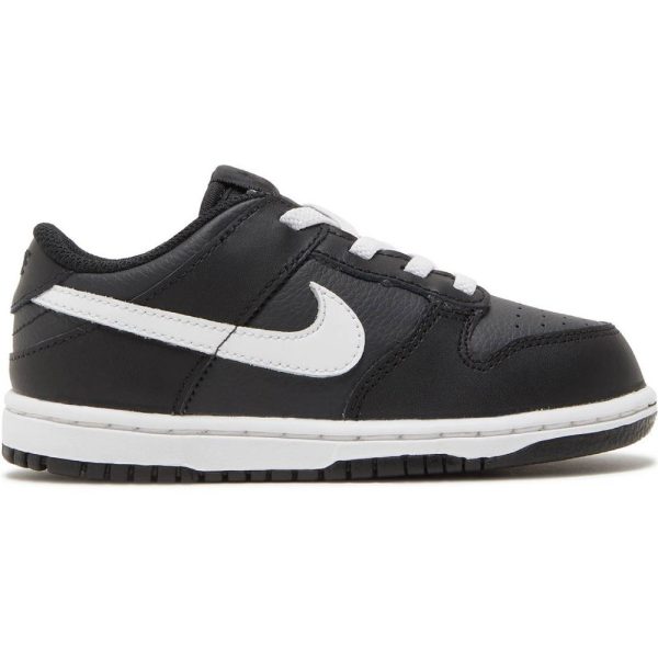 Nike Dunk Low Black White TD (DH9761-002) белого цвета