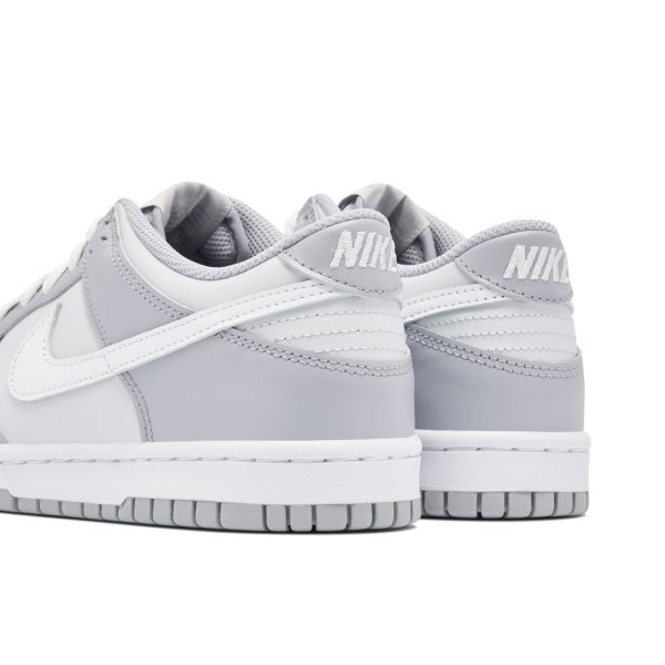 Nike Dunk Low Cloud Grey White (DH9765-001) белого цвета