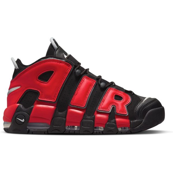 Nike Air More Uptempo Black Red (DJ4400-001) черного цвета