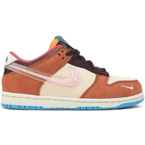 Nike Dunk Low x Social Status Chocolate Milk (DM3349-700)  цвета