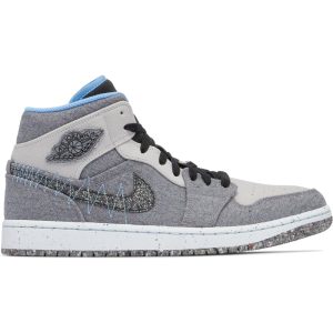 Air Jordan 1 Mid Crater Grey Black (DM3529-004) черного цвета