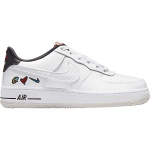 Nike Air Force 1 07 Low LV8 Peace Love Swoosh (DM8154-100)  цвета