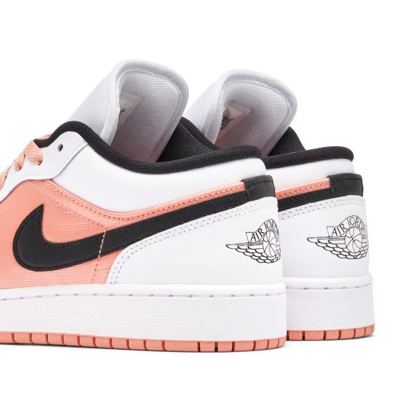 Air Jordan 1 Low White Light Madder Root (DM8960-801) белого цвета