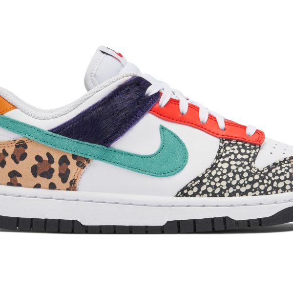 Nike Dunk Low Safari Mix Mismatch (DN3866-100)  цвета