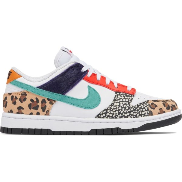 Nike Dunk Low Safari Mix Mismatch (DN3866-100)  цвета