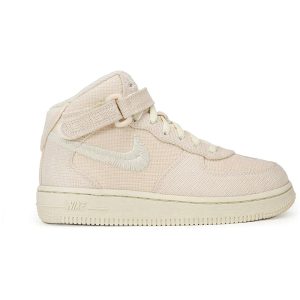 Nike Air Force 1 Mid x Stussy Fossil (DN4157-200)  цвета