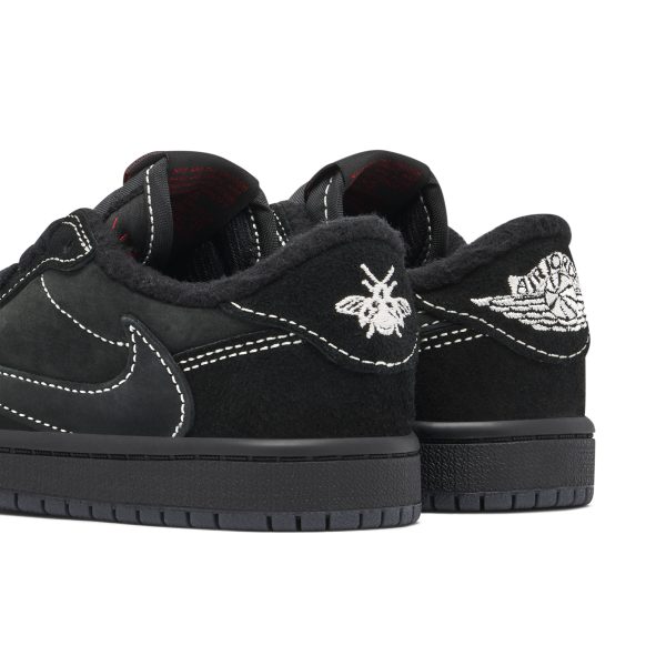 Air Jordan 1 Retro Low OG SP x Travis Scott Black Phantom (DO5442-001) черного цвета