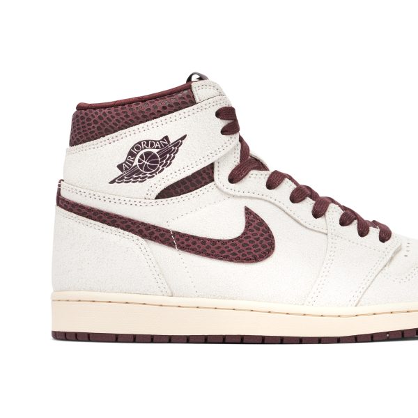 A Ma Maniere x Air Jordan 1 Burgundy (DO7097-100)  цвета