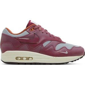 Nike Air Max 1 x Patta Waves Rush Maroon (without (DO9549-001-2)  цвета