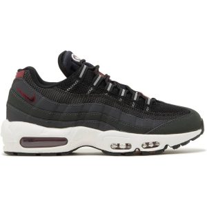 Nike Air Max 95 Grey Team (DQ3982-001) красного цвета