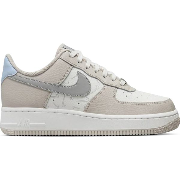 Nike Air Force 1 Low Mini Swooshes Grey (DR7857-101) серого цвета