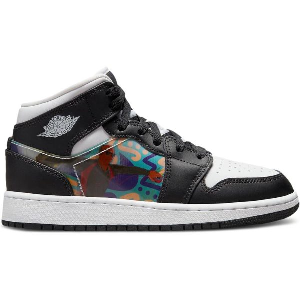 Air Jordan 1 Mid Hologram (DR9495-001)  цвета