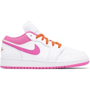 Air Jordan 1 Low White Pinksicle (DR9498-168) белого цвета