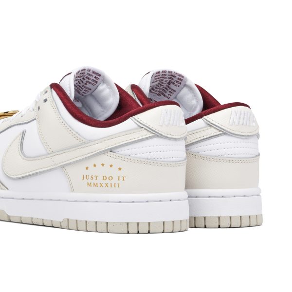 Nike Dunk Low Just Do It White (DV1160-100) белого цвета