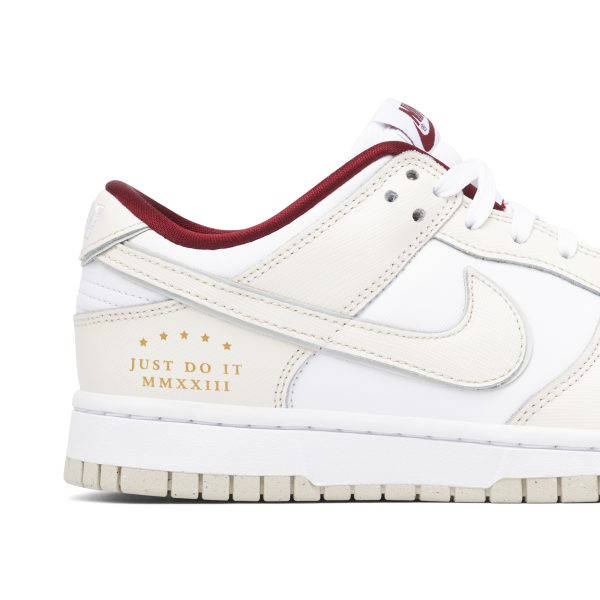 Nike Dunk Low Just Do It White (DV1160-100) белого цвета