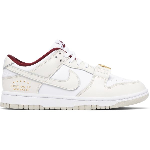 Nike Dunk Low Just Do It White (DV1160-100) белого цвета