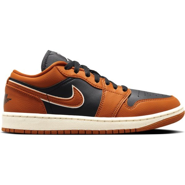 Air Jordan 1 Low Sport Spice Black (DV1299-800) черного цвета