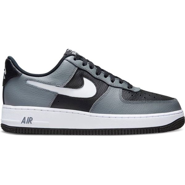 Nike Air Force 1 07 LV8 Black Smoke (DV3501-001) черного цвета