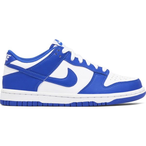 Nike Dunk Low Racer Blue (DV7067-400) голубого цвета