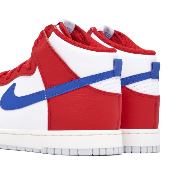 Nike Dunk High USA Red White (DX2661-100) белого цвета