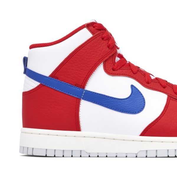 Nike Dunk High USA Red White (DX2661-100) белого цвета