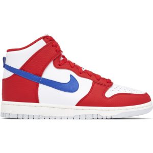 Nike Dunk High USA Red White (DX2661-100) белого цвета