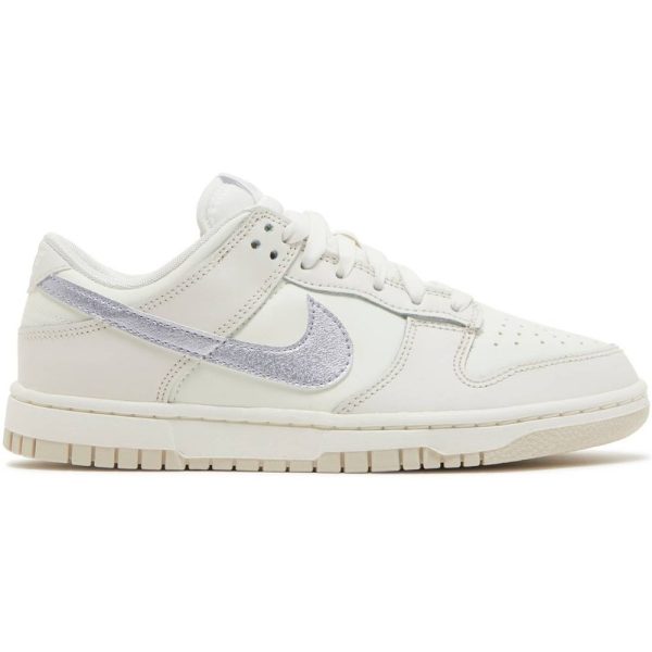 Nike Dunk Low Sail Purple (DX5930-100) фиолетового цвета