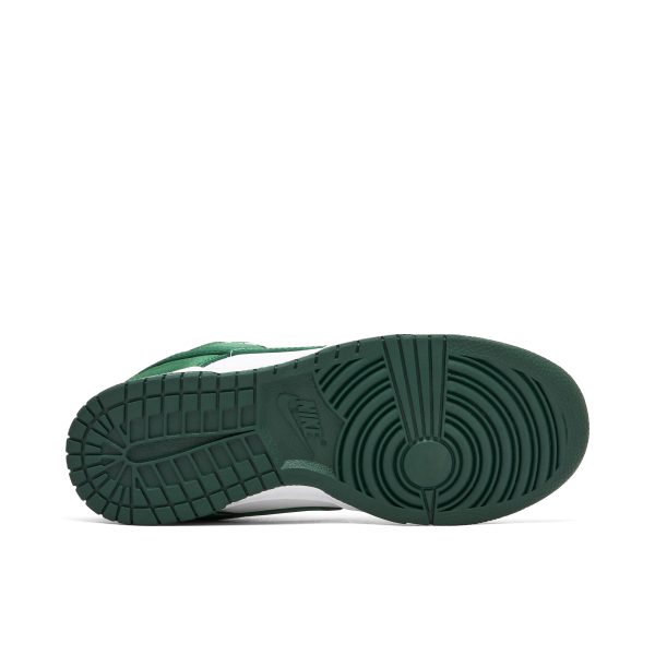 Nike Dunk Low Satin Green (DX5931-100) зеленого цвета