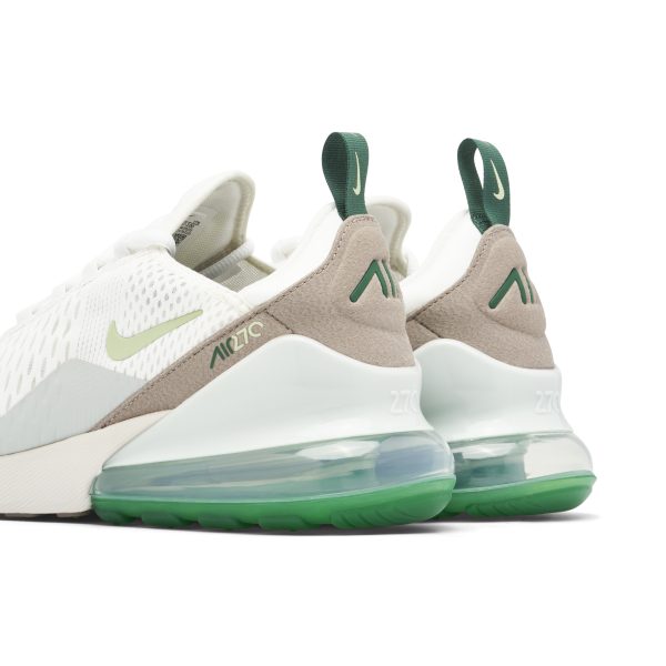 Nike Air Max 270 White Gorge Green (DX8957-100) белого цвета