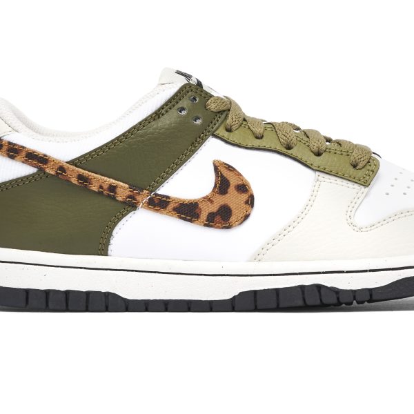 Nike Dunk Low Leopard Olive (DX9282-100)  цвета