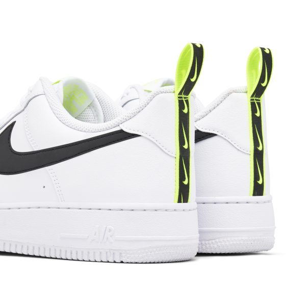 Nike Air Force 1 Low White Black (DZ4510-100) белого цвета