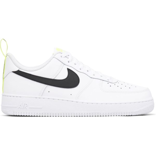 Nike Air Force 1 Low White Black (DZ4510-100) белого цвета