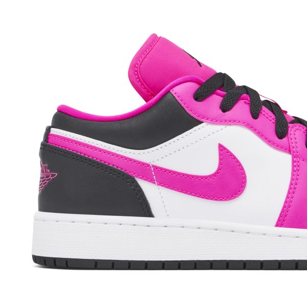 Air Jordan 1 Low Fierce Pink (DZ5365-601) розового цвета