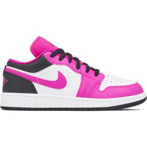 Air Jordan 1 Low Fierce Pink (DZ5365-601) розового цвета