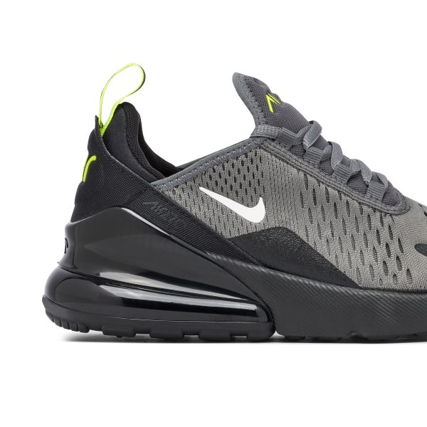 Nike Air Max 270 Iron Grey Volt (DZ5631-001) серого цвета