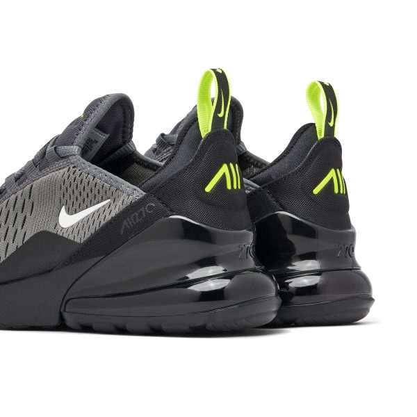 Nike Air Max 270 Iron Grey Volt (DZ5631-001) серого цвета