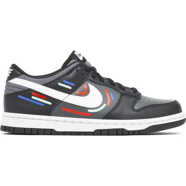 Nike Dunk Low x Keith Haring Black (FB8022-001) черного цвета