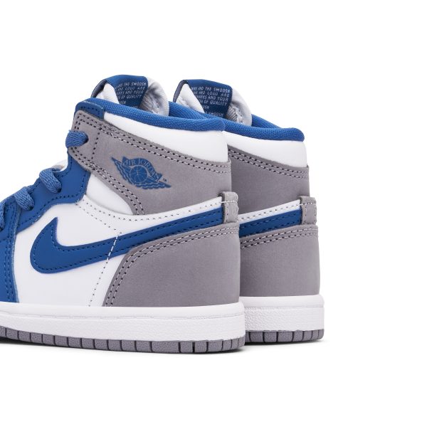 Air Jordan 1 High OG True Blue (FD1413-410) голубого цвета