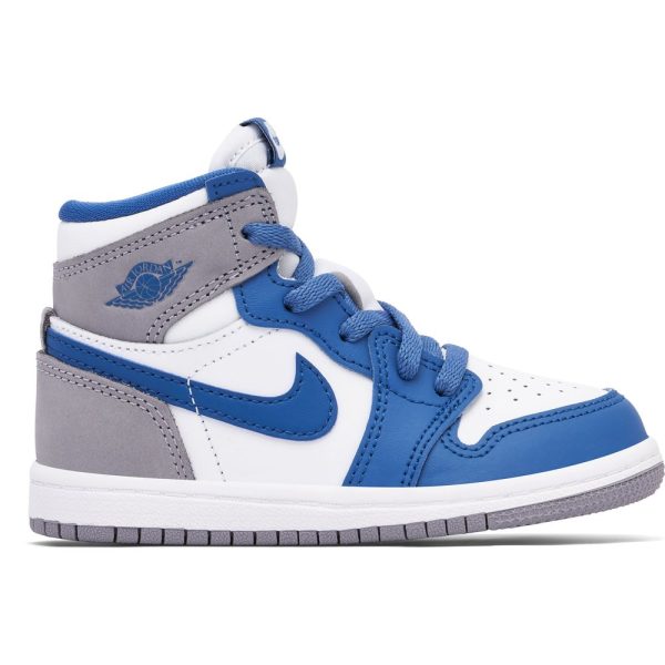 Air Jordan 1 High OG True Blue (FD1413-410) голубого цвета