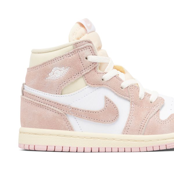 Air Jordan 1 Retro High OG Washed Pink (FD2598-600) розового цвета