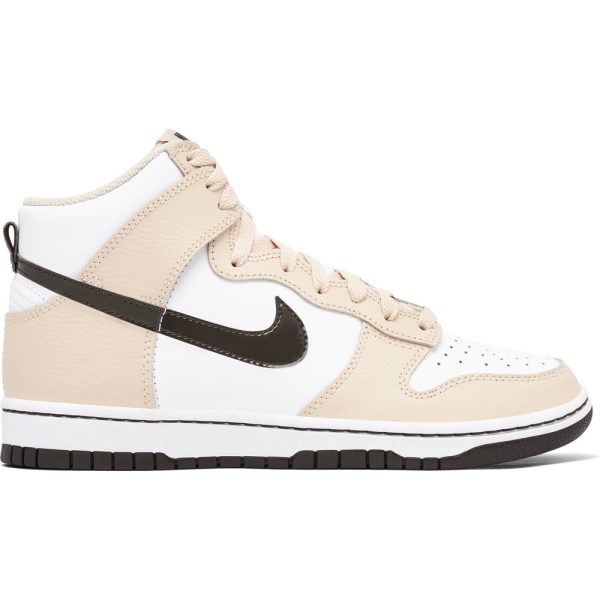 Nike Dunk High Tan Brown (FD9874-100) коричневого цвета