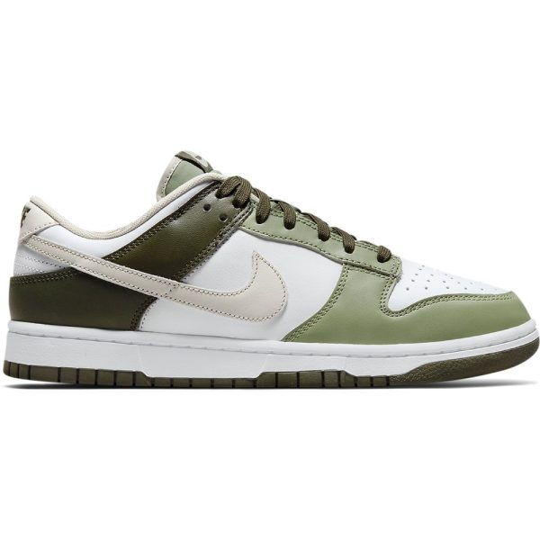 Nike Dunk Low Oil Green (FN6882-100) зеленого цвета