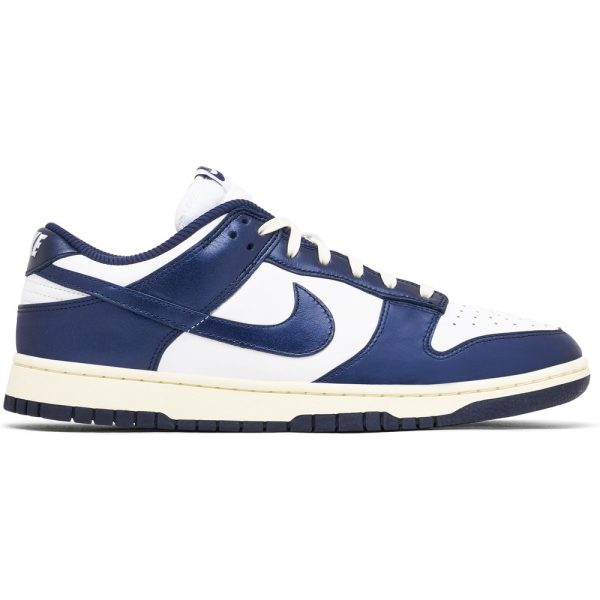 Nike Dunk Low PRM Vintage Blue (FN7197-100) голубого цвета