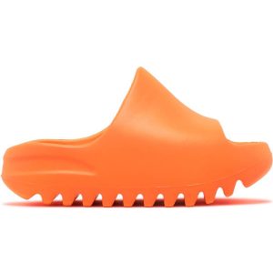 adidas Yeezy Slide Enflame Orange (GZ0954) оранжевого цвета
