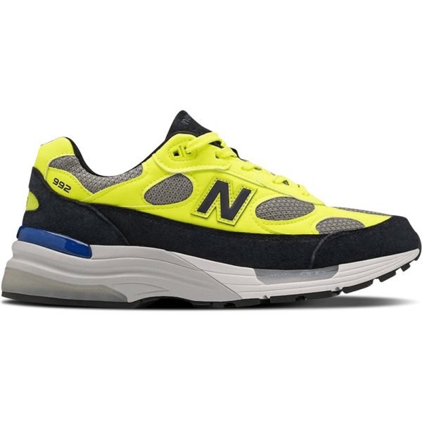 New Balance 992 Neon Yellow (M992AF) черного цвета