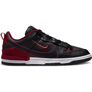 Nike Dunk Low Disrupt 2 Black Dark Beetroot (dv4024-003) черного цвета