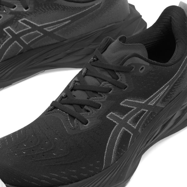 Asics NOVABLAST 4 Black/Graphite Grey (1011B693-002) черного цвета