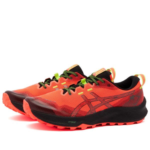 Asics GEL-TRABUCO 12 Sunrise Red/Gunmetal (1011B799-600) красного цвета