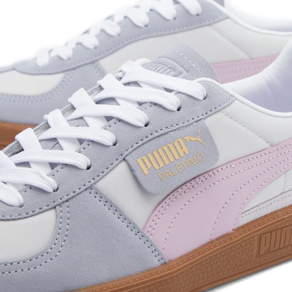 Puma Palermo OG Feather Grey/Grey Fog/Grape Mist (383011-10) серого цвета